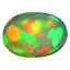 6.20 ct Oval Cabochon (15.18 x 10.79 mm) Ethiopian Rainbow Opal Gemstone