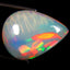 6.03 ct Pear Cabochon (17.50 x 13.05 mm) Natural Multicolor Rainbow Opal