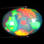 4.34 ct Oval Cabochon (15.18 x 10.67 mm) Ethiopian Rainbow Opal Gemstone