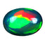 4.34 ct Oval Cabochon (14.26x10.20mm) Ethiopia Play of Colors Rainbow Opal