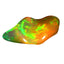 6.48 ct Fancy (18.58 x 9.42 mm) Ethiopia Play of Colors Welo Rainbow Opal