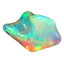 5.69 ct Fancy (17.62x10.14mm) Unheated Play of Colors Natural Rainbow Opal