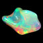 5.69 ct Fancy (17.62x10.14mm) Unheated Play of Colors Natural Rainbow Opal