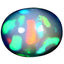 4.07 ct Terrific Oval Cabochon (12.98 x 10.51 mm) Ethiopian Rainbow Opal