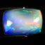 4.33 ct Cushion Cabochon (14.10 x 9.55 mm) Ethiopian Welo Rainbow Opal