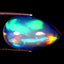 4.17 ct Wonderful Pear Cabochon (15.17 x 9.33 mm) Ethiopian Rainbow Opal
