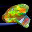 4.52 ct Fancy (15.79 x 11.72 mm) Ethiopian Welo Rainbow Opal Gemstone