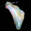 6.83 ct Fair Fancy With Hole (25.20 x 10.52 mm) Ethiopian Rainbow Opal