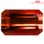 6.11 ct AIG Certified Octagon (12.72 x 8.04 mm) Natural Orange Pink Tourmaline