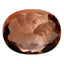 6.95 ct AIG Certified Oval (13.34 x 10.44 mm) Un-Heated Orange Tourmaline