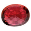 9.32 ct AIG Certified Oval (14.45 x 11.41 mm) Reddish Orange Tourmaline