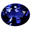 2.06 ct AIG CERTIFIED AAAA OVAL (9.10 x 7.13 mm) NATURAL D'BLOCK TANZANITE