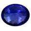 2.06 ct AIG CERTIFIED AAAA OVAL (9.10 x 7.13 mm) NATURAL D'BLOCK TANZANITE