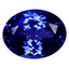 2.46 ct AIG CERTIFIED AAAA OVAL (9.15 x 7.09 mm) NATURAL D'BLOCK TANZANITE