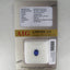 2.46 ct AIG CERTIFIED AAAA OVAL(10.18 x 7.22 mm)NATURAL D'BLOCK TANZANITE