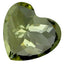 1.79 ct AIG Certified Heart (8.06 x 7.41 mm) Greenish Yellow Tanzanite