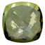 2.00 ct AIG Certified Cushion (7.76 x 7.73 mm) Greenish Yellow Tanzanite