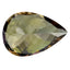1.83 ct AIG Certified Pear (9.62 x 6.73 mm) Natural Yellow Tanzanite