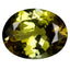 1.61 ct AIG Certified Oval(8.82 x 6.84 mm) Greenish Yellow Tanzanite