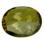 1.61 ct AIG Certified Oval(8.82 x 6.84 mm) Greenish Yellow Tanzanite