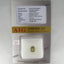2.51 ct AIG Certified Oval (10.51 x 7.75 mm) Greenish Yellow Tanzanite