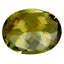 2.43 ct AIG Certified Oval(9.91 x 7.67 mm) Greenish Yellow Tanzanite