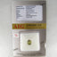 2.43 ct AIG Certified Oval(9.91 x 7.67 mm) Greenish Yellow Tanzanite