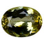 2.06 ct AIG Certified Oval (9.40 x 7.13 mm) Natural Blue Yellow Tanzanite