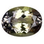2.10 ct AIG Certified Oval(9.11 x 6.82 mm) Natural Blue Yellow Tanzanite
