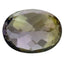 2.10 ct AIG Certified Oval(9.11 x 6.82 mm) Natural Blue Yellow Tanzanite