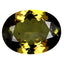 1.78 ct AIG Certified Oval (9.53 x 7.32 mm) Brownish Yellow Tanzanite