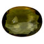 1.78 ct AIG Certified Oval (9.53 x 7.32 mm) Brownish Yellow Tanzanite