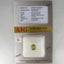 2.33 ct AIG Certified Oval (10.06 x 7.82 mm) Brownish Yellow Tanzanite