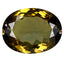 1.74 ct AIG Certified Oval (8.94 x 6.86 mm) Brownish Yellow Tanzanite