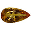 1.88 ct AIG Certified Pear (10.73 x 5.75 mm) Orange Yellow Imperial Topaz