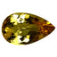 2.12 ct AIG Certified Pear (10.65 x 6.45 mm) Orange Yellow Imperial Topaz
