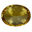 1.80 ct AIG Certified Oval (8.07 x 6.12 mm) Orange Yellow Imperial Topaz