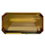 1.95 ct AIG Certified Octagon(9.62 x 5.03 mm)Orange Yellow Imperial Topaz