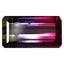 3.97 ct Octagon (12.91 x 7.05 mm) Unheated Natural Watermelon Tourmaline