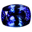 GIA Certified 10.10 ct AAAA Cushion (14.54 x 11.40 mm) Natural D'Block Tanzanite