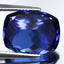 GIA Certified 10.10 ct AAAA Cushion (14.54 x 11.40 mm) Natural D'Block Tanzanite