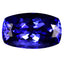 GIA Certified 14.98 ct AAAA Cushion (18.14 x 10.99 mm) Natural D'Block Tanzanite
