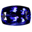 GIA Certified 11.55 ct AAAA Cushion (15.79 x 10.80 mm) Natural D'Block Tanzanite