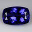 GIA Certified 11.55 ct AAAA Cushion (15.79 x 10.80 mm) Natural D'Block Tanzanite