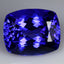 GIA Certified 14.00 ct AAAA Cushion (15.14 x 12.55 mm) Natural D'Block Tanzanite