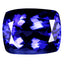 GIA Certified 9.27 ct AAAA Cushion (12.83 x 10.11 mm) Natural D'Block Tanzanite