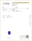 GIA Certified 9.27 ct AAAA Cushion (12.83 x 10.11 mm) Natural D'Block Tanzanite