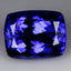 GIA Certified 9.27 ct AAAA Cushion (12.83 x 10.11 mm) Natural D'Block Tanzanite