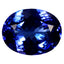 GIA Certified 14.76 ct AAAA Oval (17.60 x 13.84 mm) Natural D'Block Tanzanite