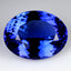 GIA Certified 14.76 ct AAAA Oval (17.60 x 13.84 mm) Natural D'Block Tanzanite